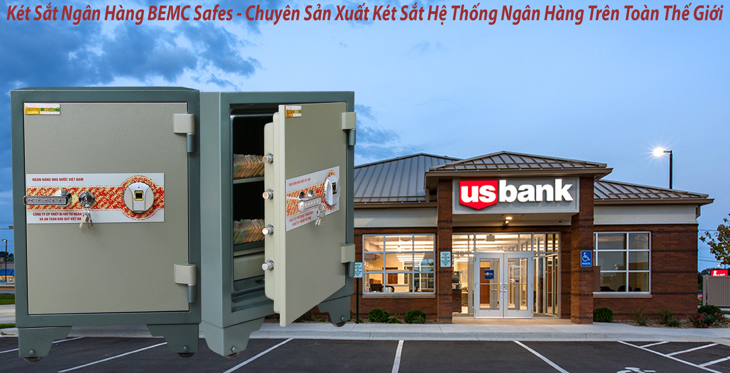 hình ảnh sản phẩm Két Sắt Vân Tay Bank Safes BEMC K90 F Có Két Không Còn Nỗi Lo Mất Tiền